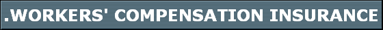 .WORKERS' COMPENSATION INSURANCE