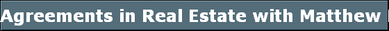 Agreements in Real Estate with Matthew P. Pynn PC Lockport Lawyer