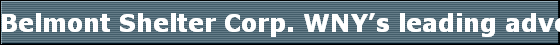 Belmont Shelter Corp. WNYs leading advocate for quality affordable housing since 1977