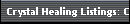 Crystal Healing Listings: Complementary, Alternative and Holistic Health Listing