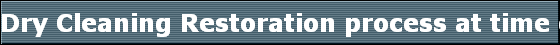 Dry Cleaning Restoration process at time of home loss with Russ Potter of L. E. Wesselmann Dry Cleaners