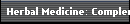 Herbal Medicine: Complementary, Alternative and Holistic Health Listing