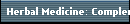 Herbal Medicine: Complementary, Alternative and Holistic Health Listing