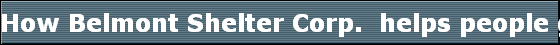 How Belmont Shelter Corp.  helps people get a house , Buffalo and Western New York