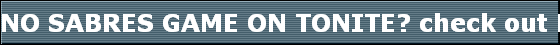 NO SABRES GAME ON TONITE? check out Lets go Buffalo