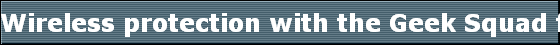 Wireless protection with the Geek Squad from Best Buys Operation system solutions
